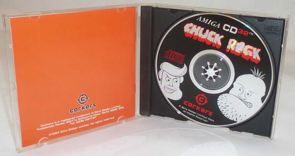 CHUCK ROCK gra Amiga CD32 A1200