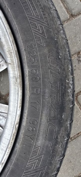 Комплект колес, стояли на Мерседес 211, 225/50/R17