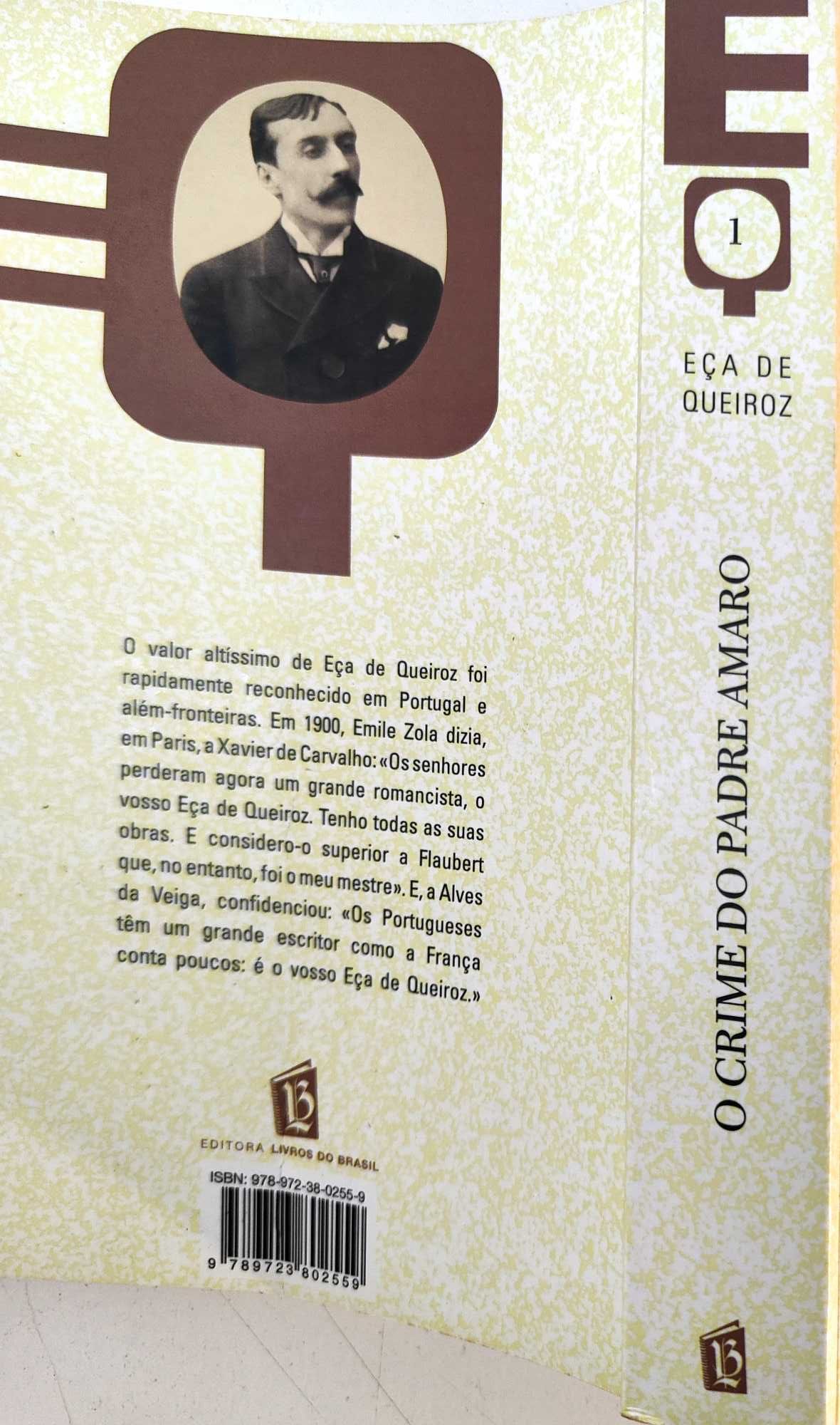 OBRAS DE
EÇA DE QUEIROZ
O CRIME DO PADRE AMARO REF: PBV