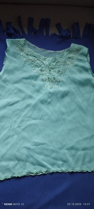 Bluzka seledynowa XXL