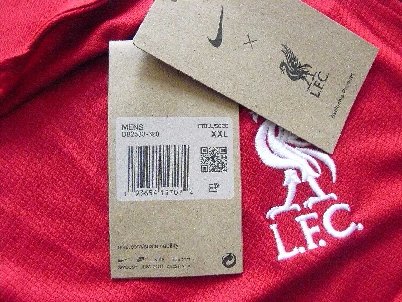 koszulka FC LIVERPOOL NIKE r xxl piłkarska nowa