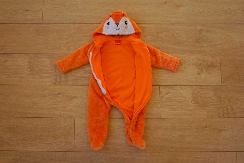 Nowy kombinezon miś Fisher Price SMYK rozmiar 80 cm, jesień, wiosna.