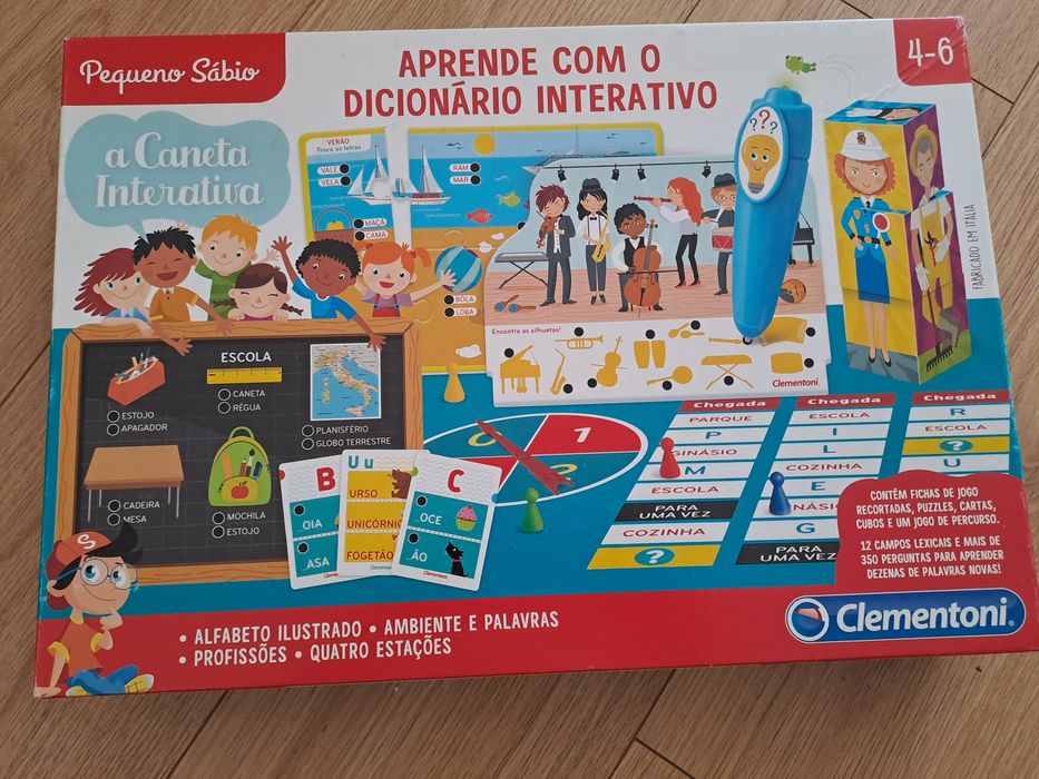 Jogo Clementoni Pequeno Sábio: Aprende com o Dicionário Interativo