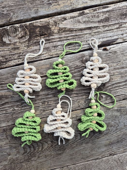 Ozdoby świąteczna, choinka handmade