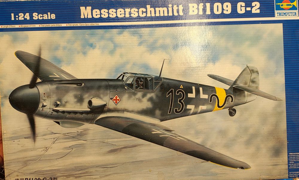 Messerschmitt BF109 1/24 Trumpeter
