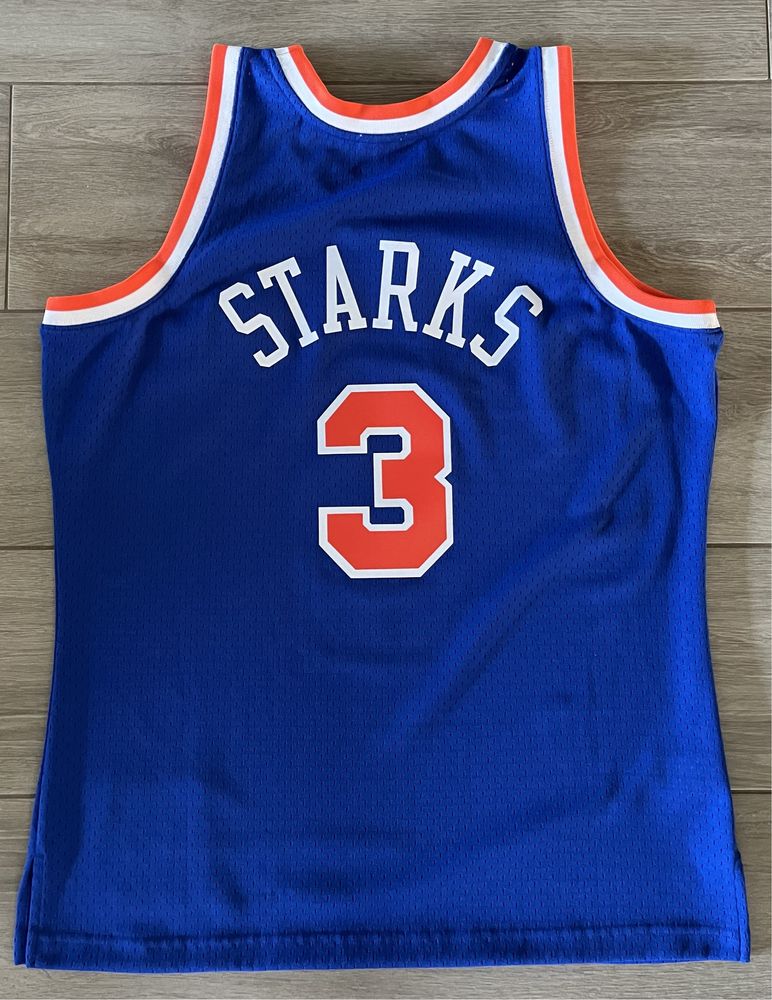 John Starks Mitchell & Ness Swingman L