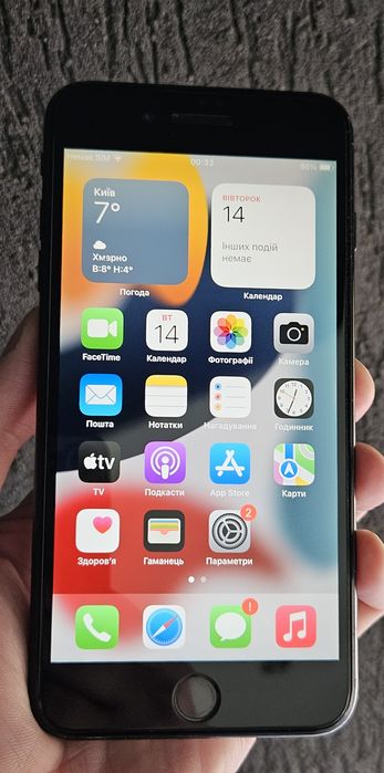 Apple iPhone 7 PLUS 256GB Black. Телефон в оригіналі!