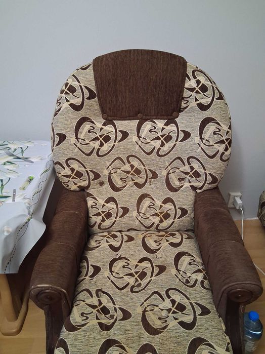 Zestqw wypoczynkowy - kanapa + 2 fotele