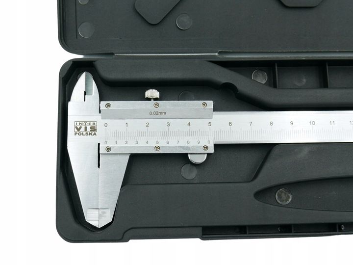Suwmiarka Noniuszowa 150 / 0,02 Mm Analogowa Etui