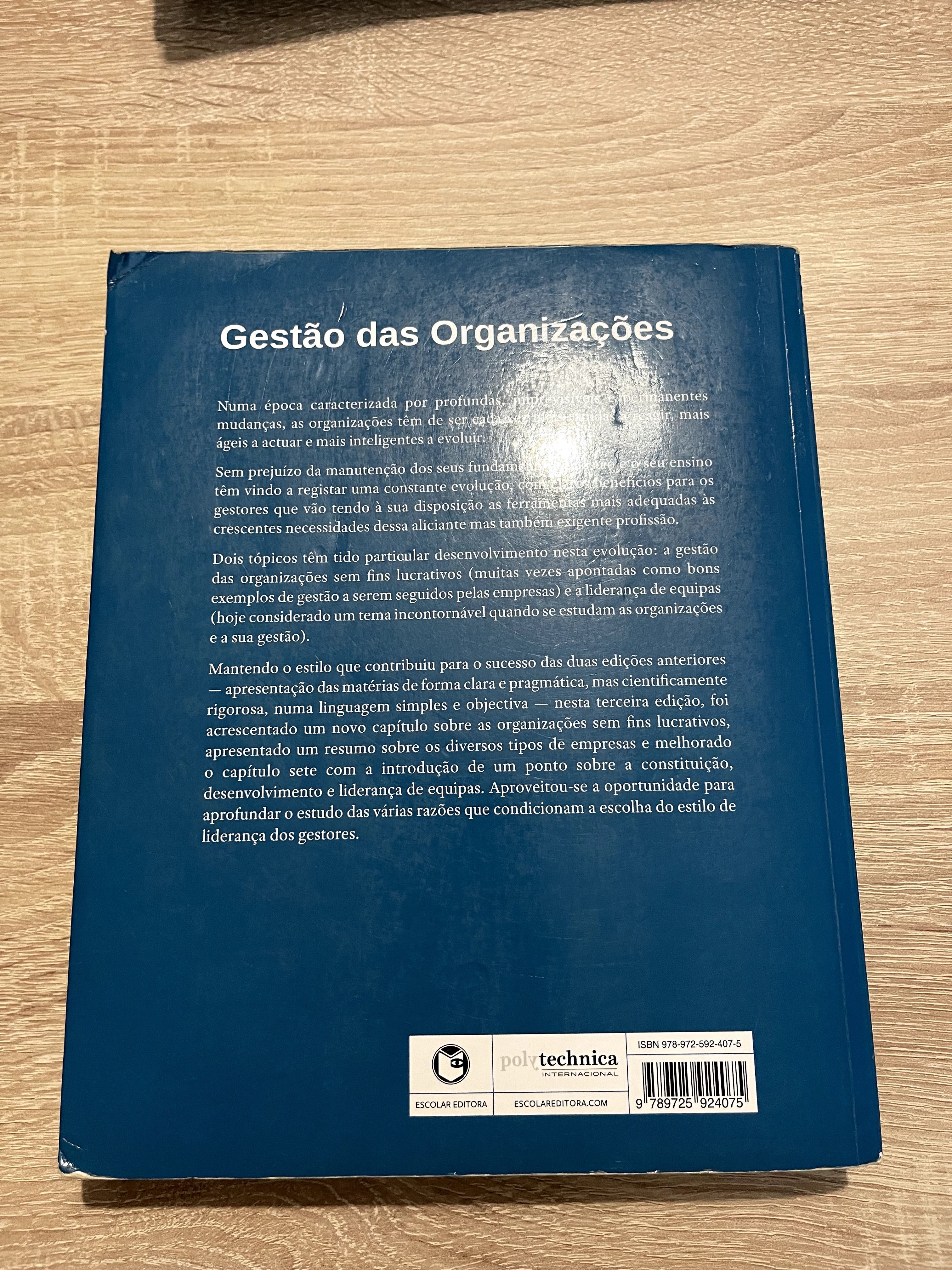 Gestão das Organizações