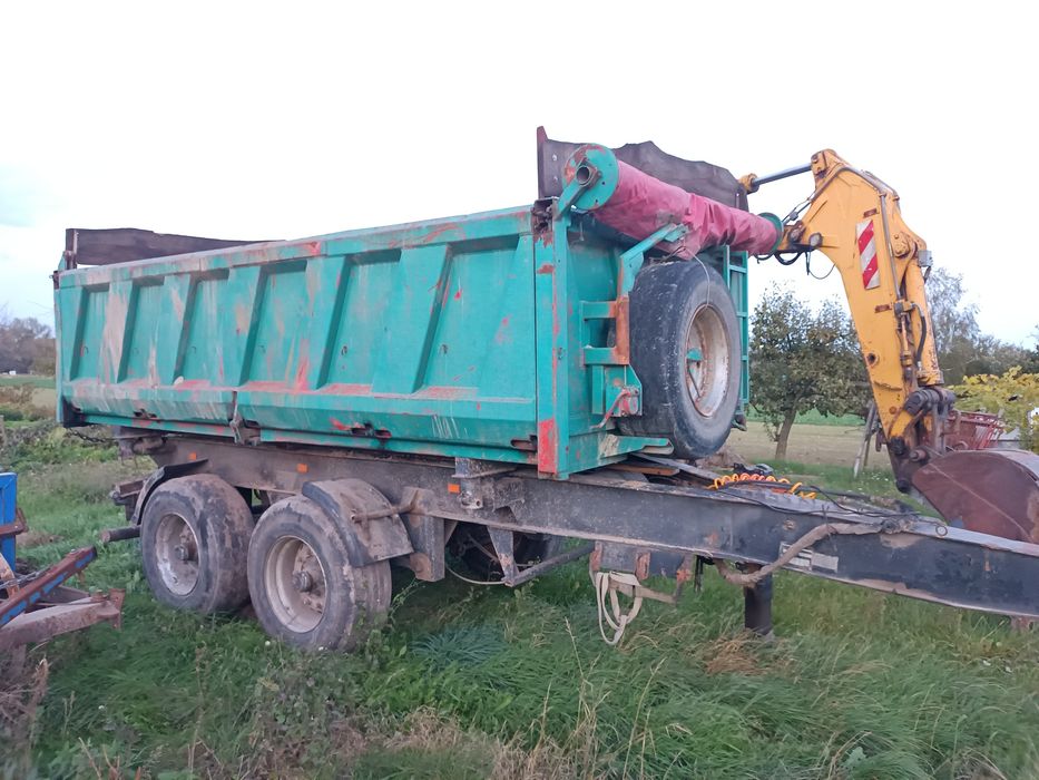 Przyczepa tandem Langendorf TK 18, Dmc 18t, wywrotka, hydro burta,