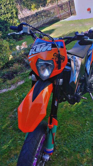 KTM exc f 250 supermoto enduro