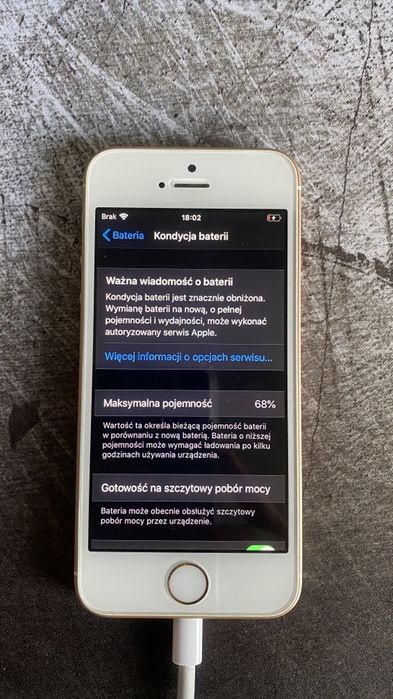 IPHONE SE 32GB Gold + za darmo 6 Etui (bateria do wymiany)