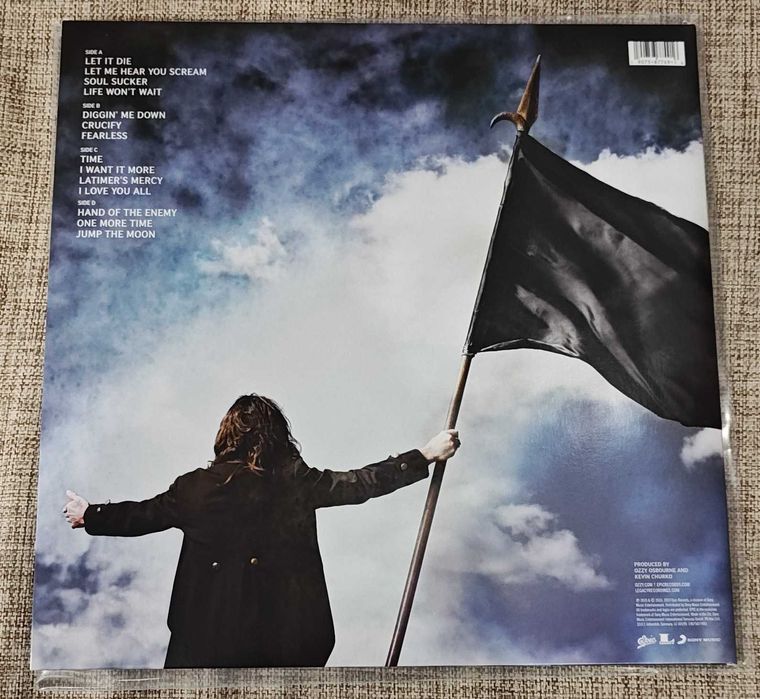 Ozzy Osbourne Scream 2 LP + plakat 90x60 cm