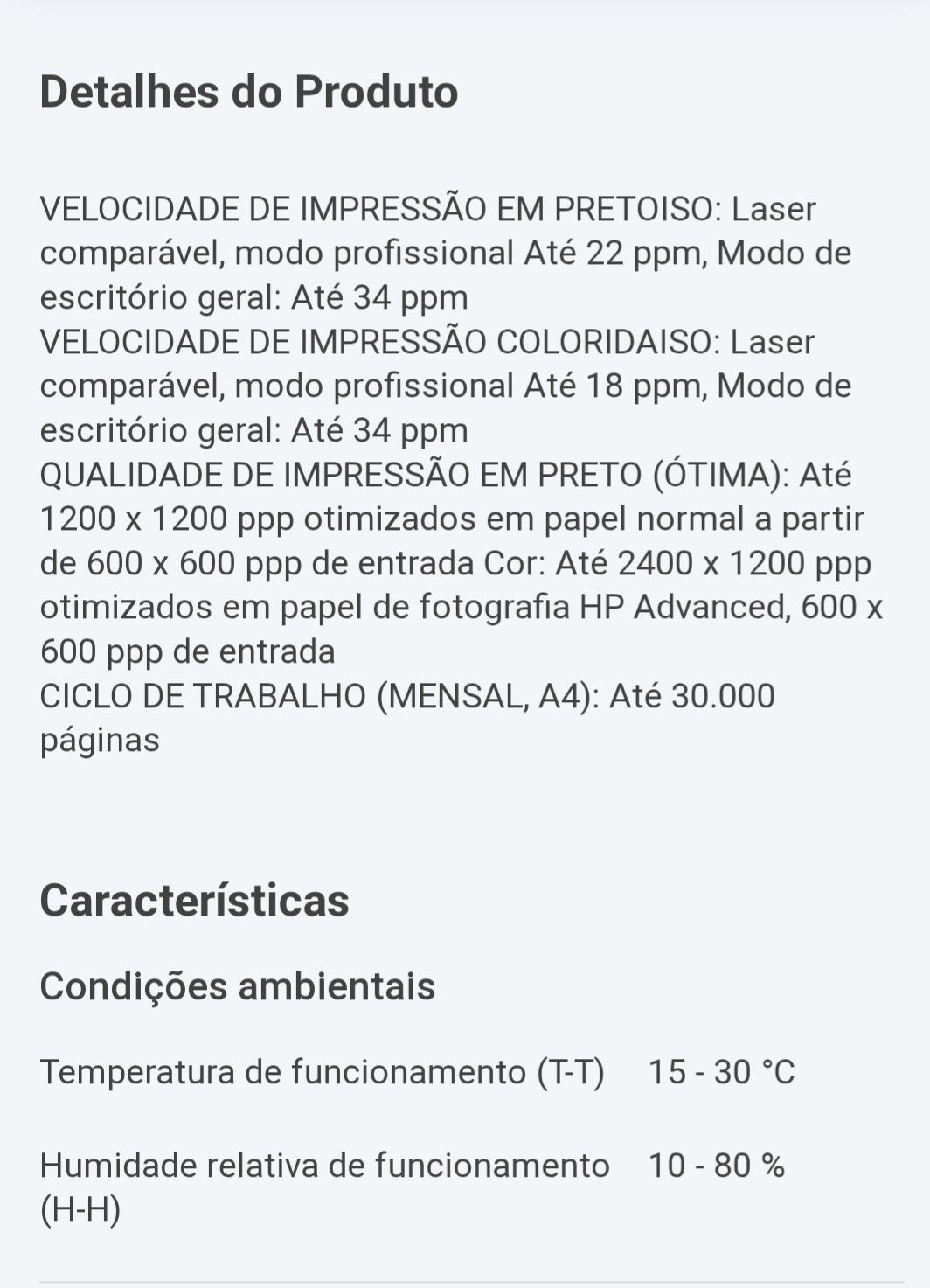 Impressora canon