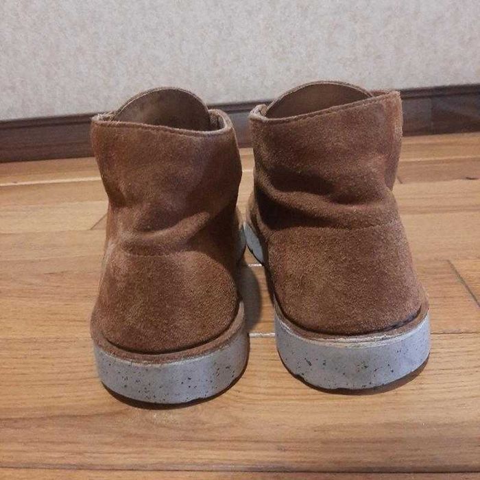 Замшеві чоловічі черевики дезерти Clarks desert boots Оригінал
