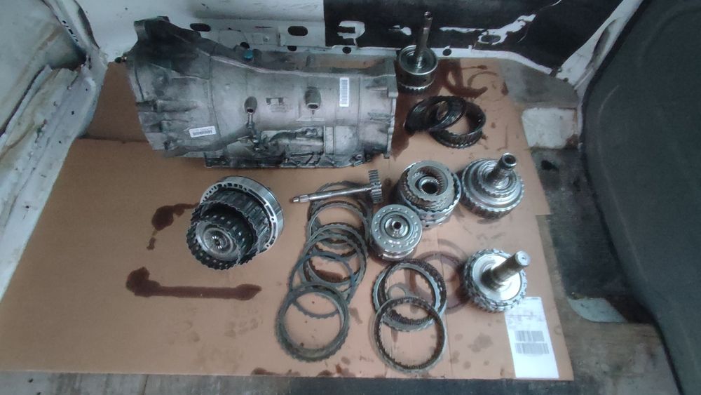 Skrzynia biegów 6hp21x cała na części