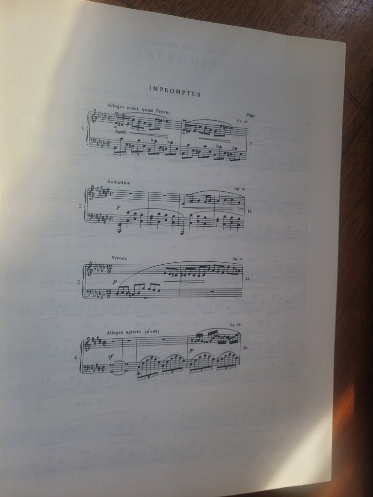 Nuty Chopin IV Improwizacje 1974 IFC/PWM jęz.rosyjski