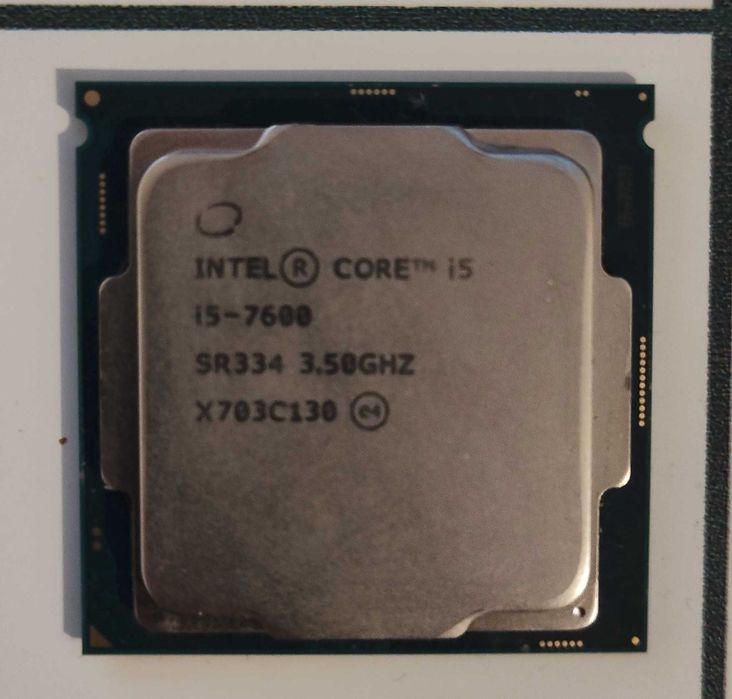Procesor Intel Core i5-7600 SR334 3.50GHz (X703C130), sprawny
