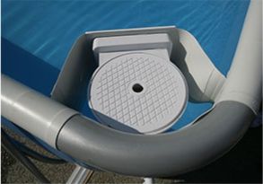 Piscina em kit easy Waterman dim. ext.: 8.25mx3,95m