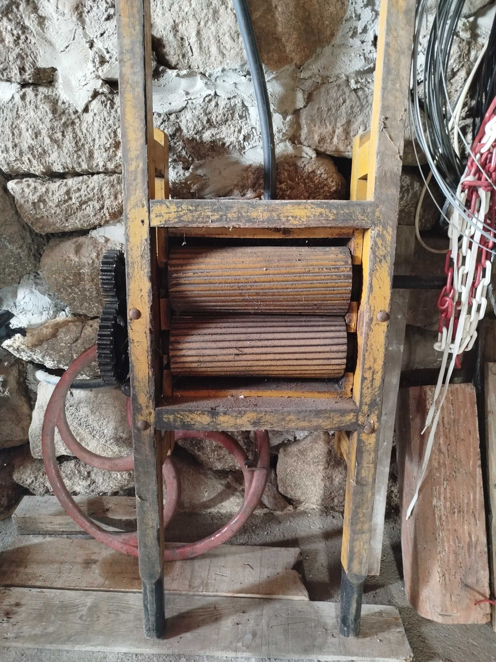 Relador de uvas em bom estado