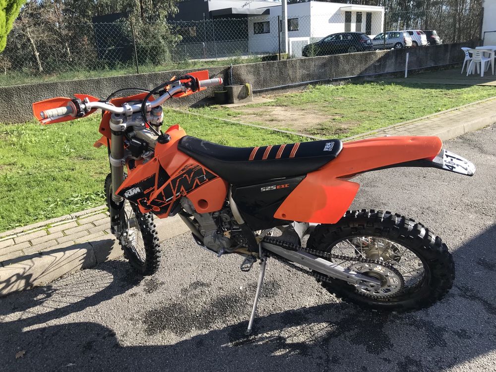 Ktm 525 exc de 2005 .