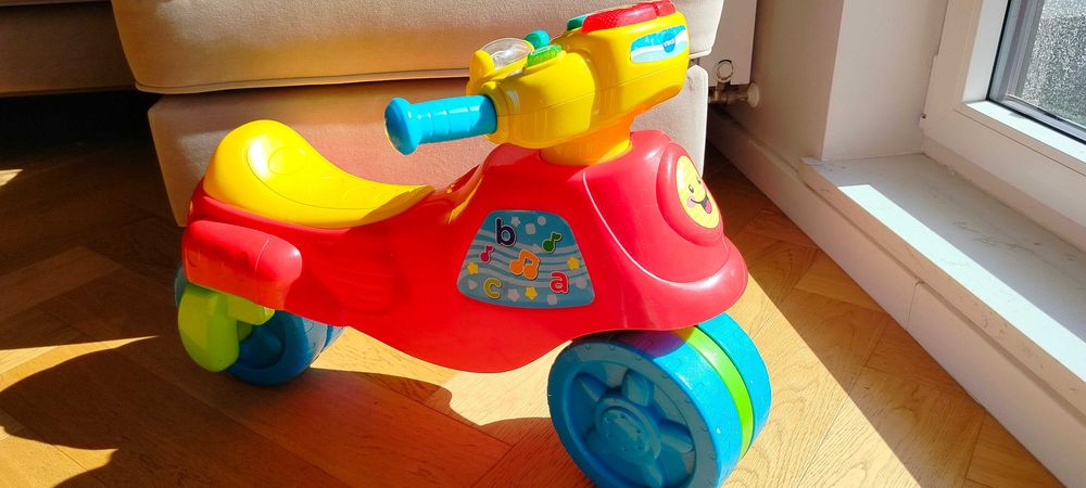 Vtech motorek interaktywny jeździk małego cyklisty dla dzieci