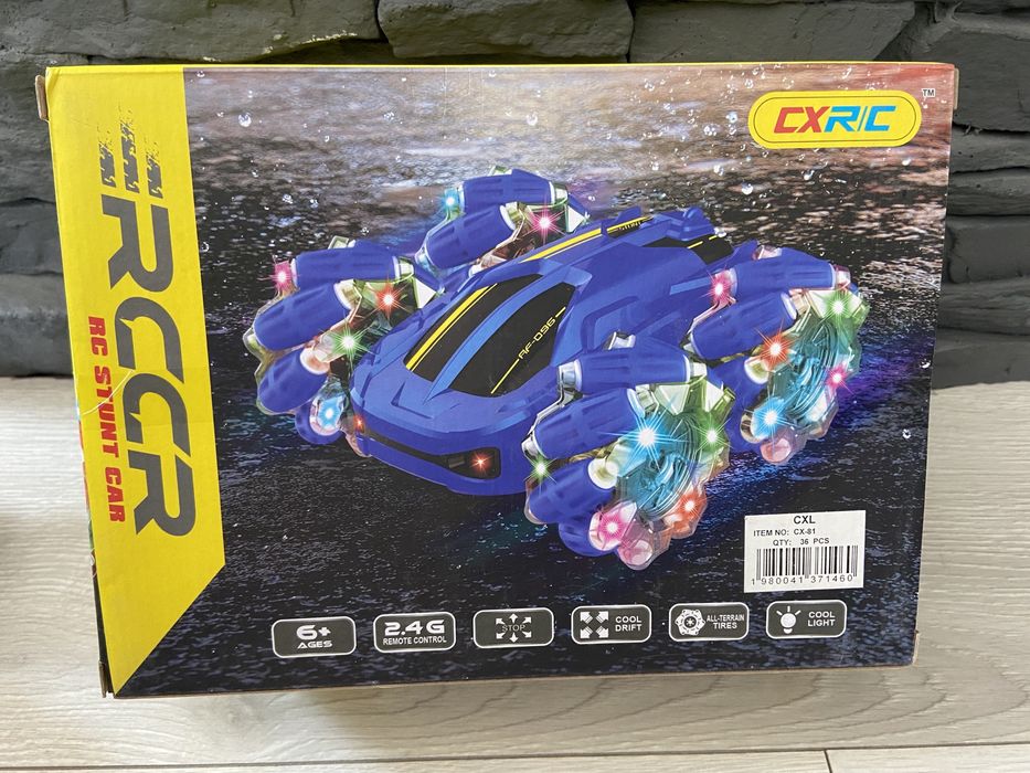 Zabawka samochod sterowany swiecacy auto zdalnie sterowane