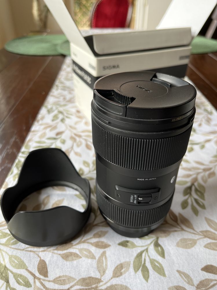 Sigma 18-35mm F1.8 DC do Nikon APS-C