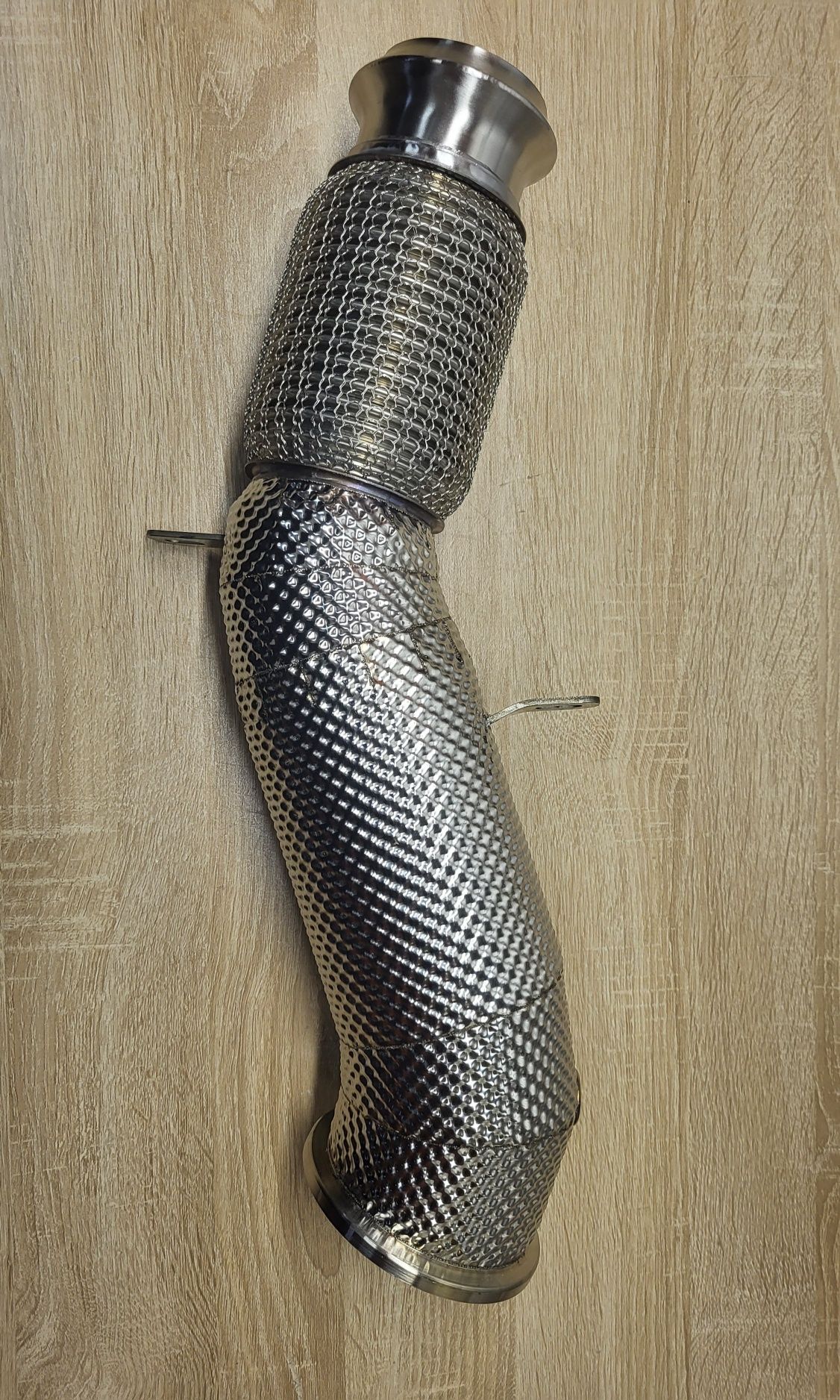 Даунпайп BMW B58 G20 G30 M340i 540i 640i 840i Downpipe БМВ HEAT SHIELD