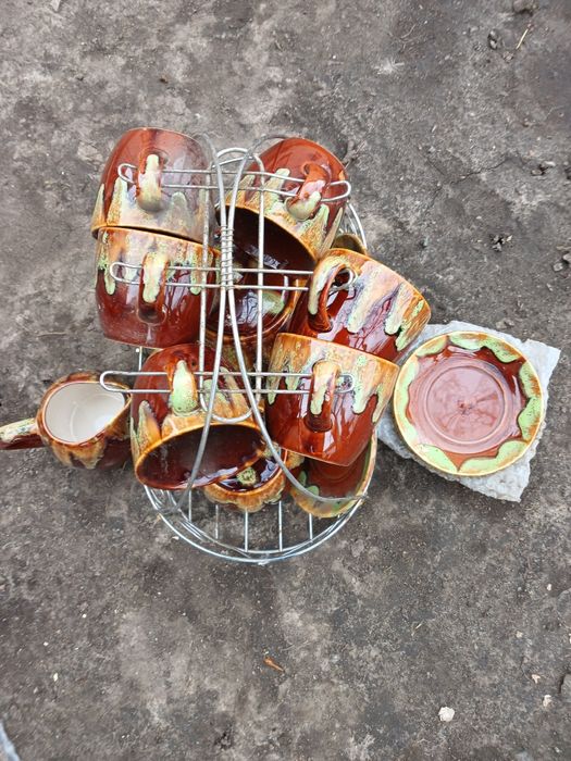 Чайний сервіз  з підставкою