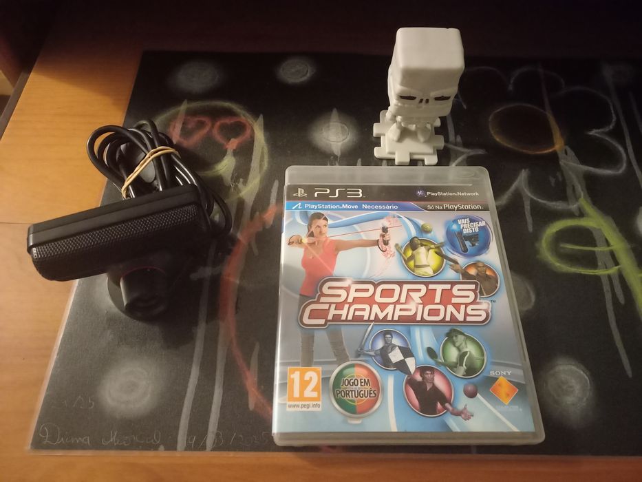 Conjunto câmera e jogo Sports Champions para PS3