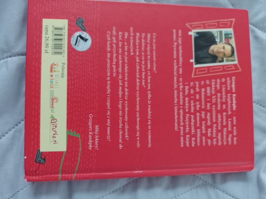 Grzegorz Kasdepke bon czy ton książka dla dzieci