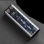 Power bank 20000 mAh, w zestawie 4 szt. aku 21700
