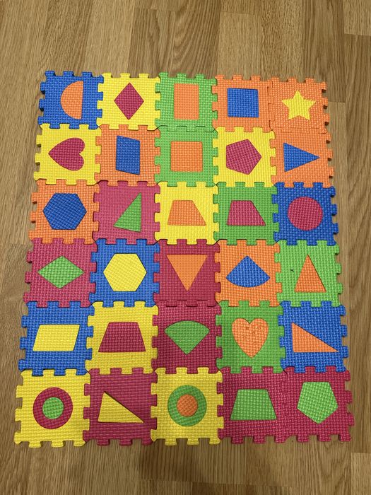 Мʼякий пазл Геометричні фігури