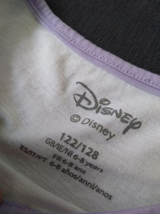 Bluzka bluzeczka T-shirt koszulka na długi rękaw Disney - Esla i Anna