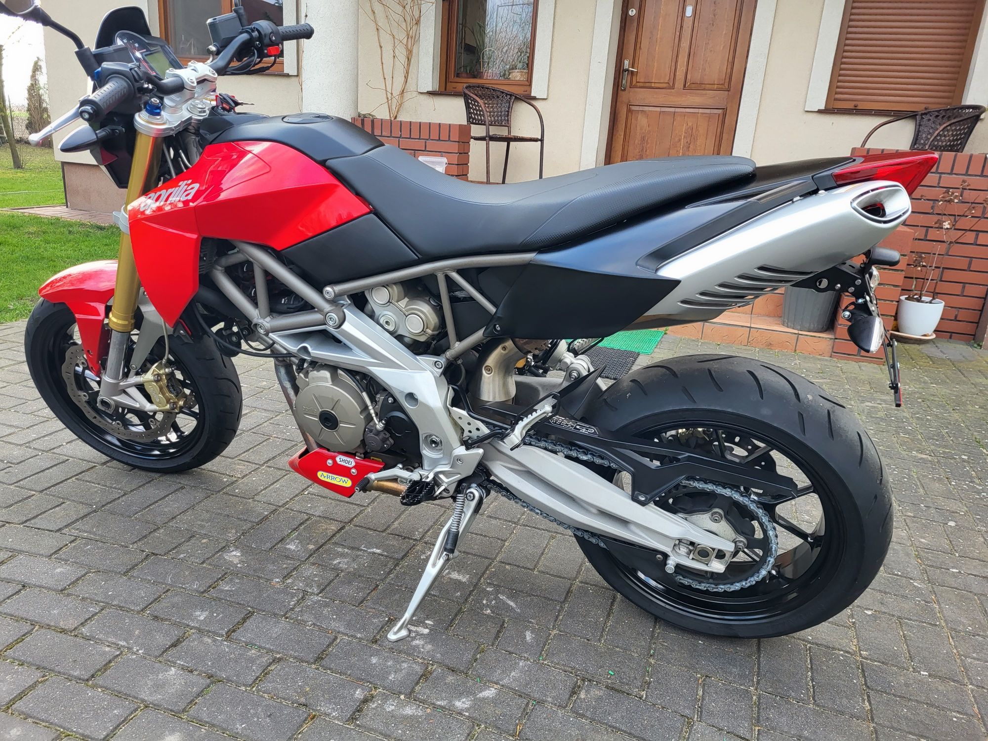 Aprilia Dorsoduro 750 piękna po dużym przeglądzie.