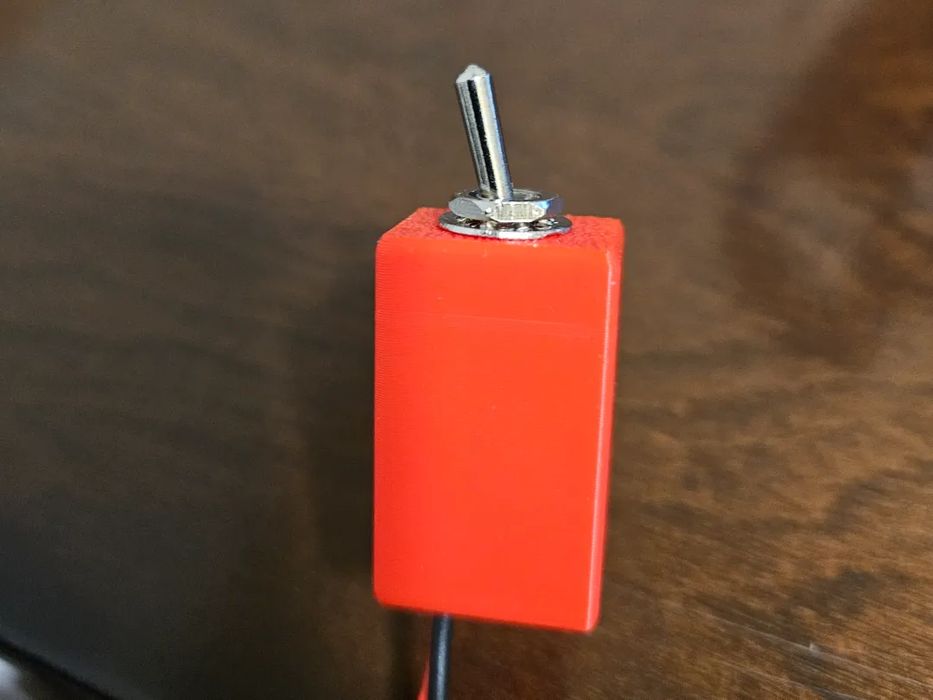 Caixa Interruptor 3 Pinos com Suporte