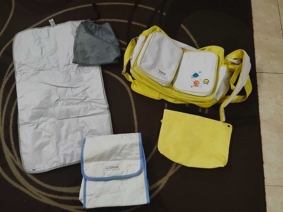 Conjunto mala maternidade com acessorios