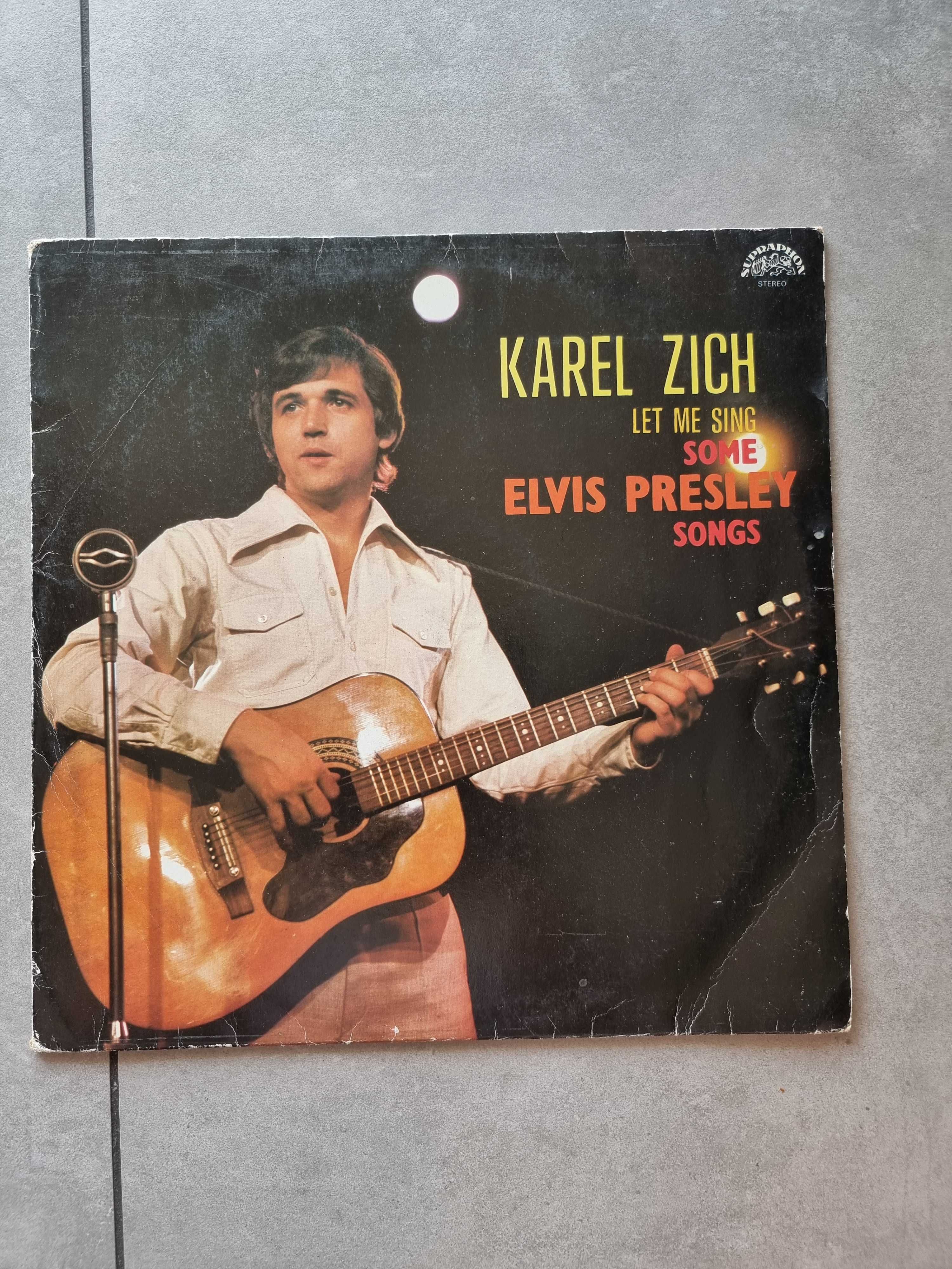 Płyta winylowa Karel Zich Elvis Presley songs 1983