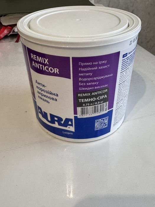 Анти-корозійна акрилова емаль (фарба)