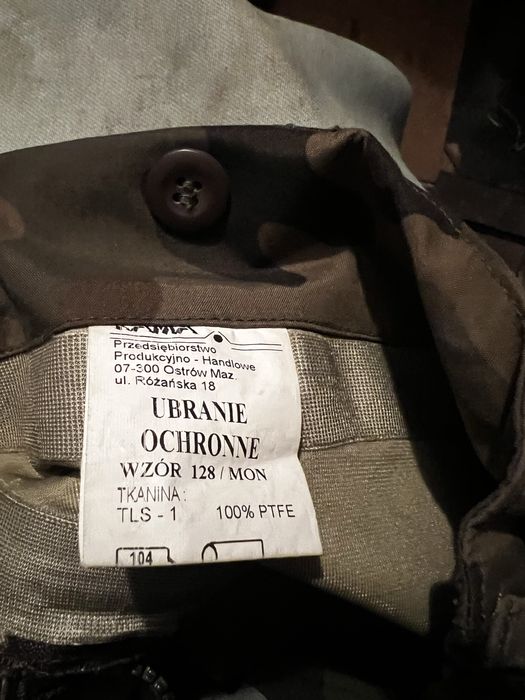 Ubranie ochronne wz 128/mon