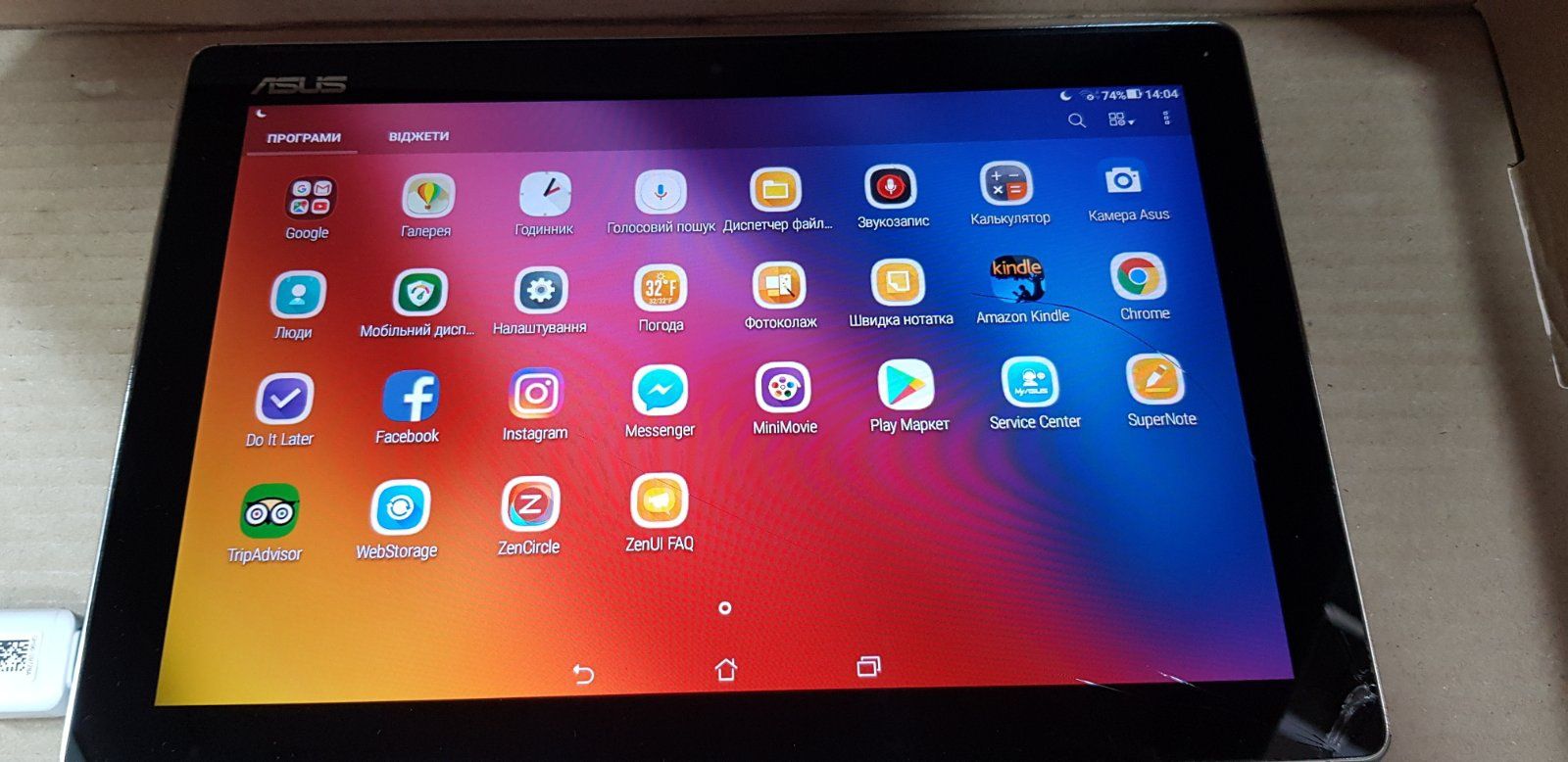 Планшет Asus ZenPad 10 16Gb (P00C)