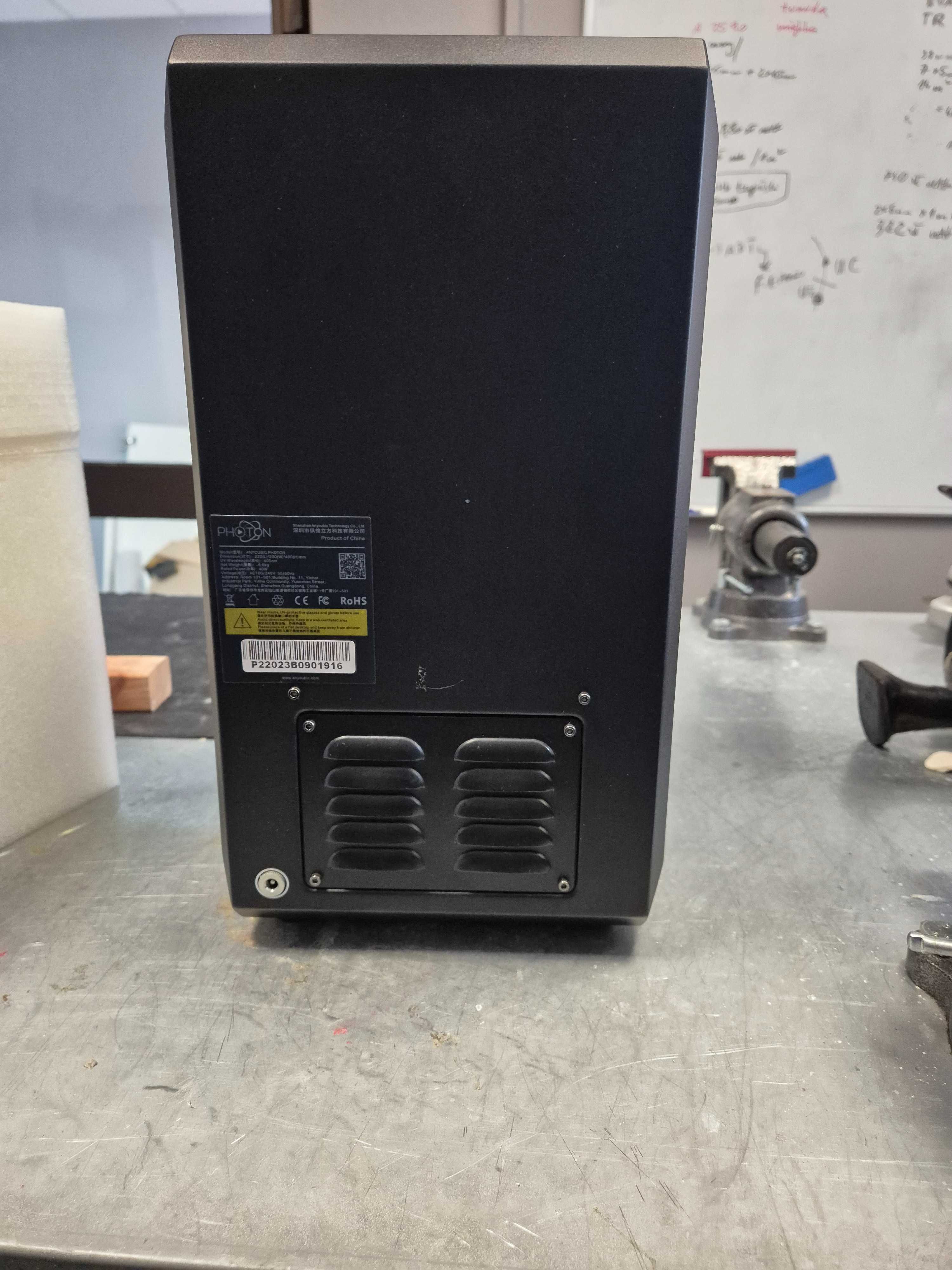 Drukarka żywiczna 3D Anycubic PHOTON - używana z gratisami