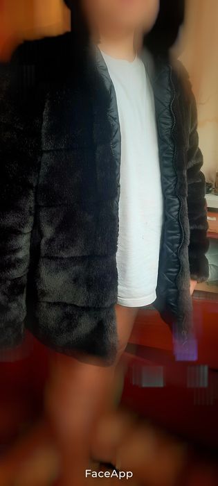 Шуба штучна норка