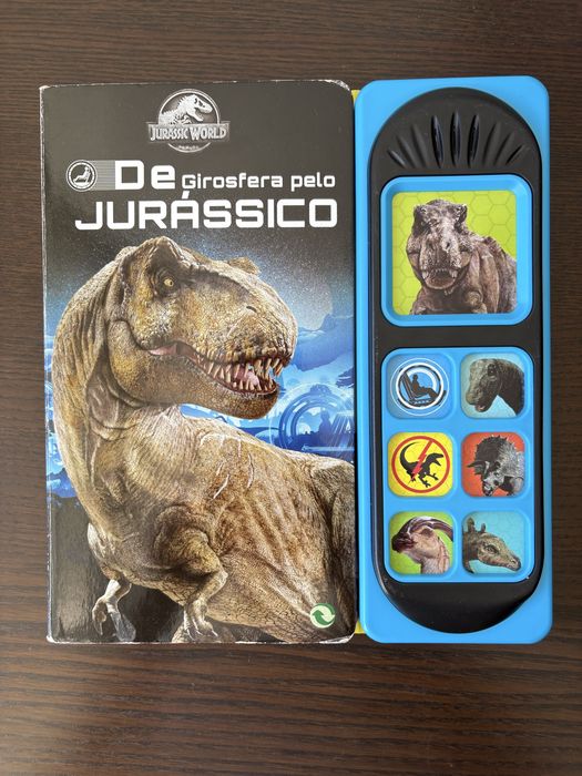 Livro de Dinossauros com sons