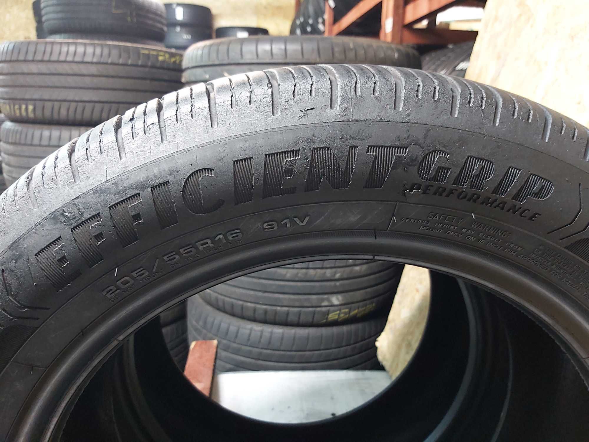 205/55/16 Goodyear 6,7mm bieżnika dot 2020 LATO opony #852