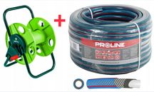Комплект КАТУШКА + ШЛАНГ 50м 1/2" (12мм) для поливу / Котушка 50м