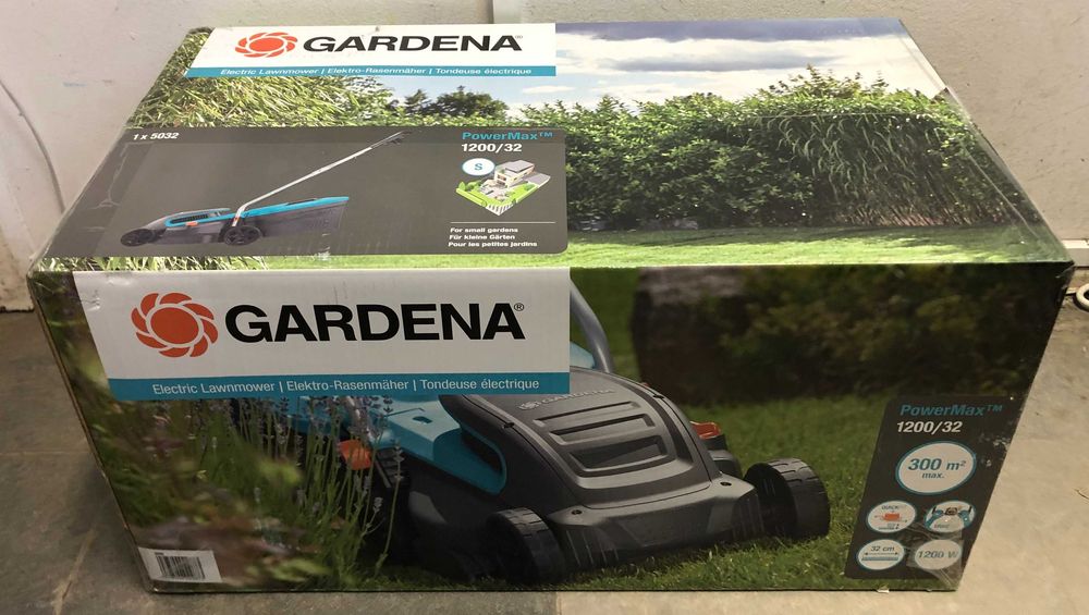 Nowa kosiarka gardena POWERMAX 1200/32