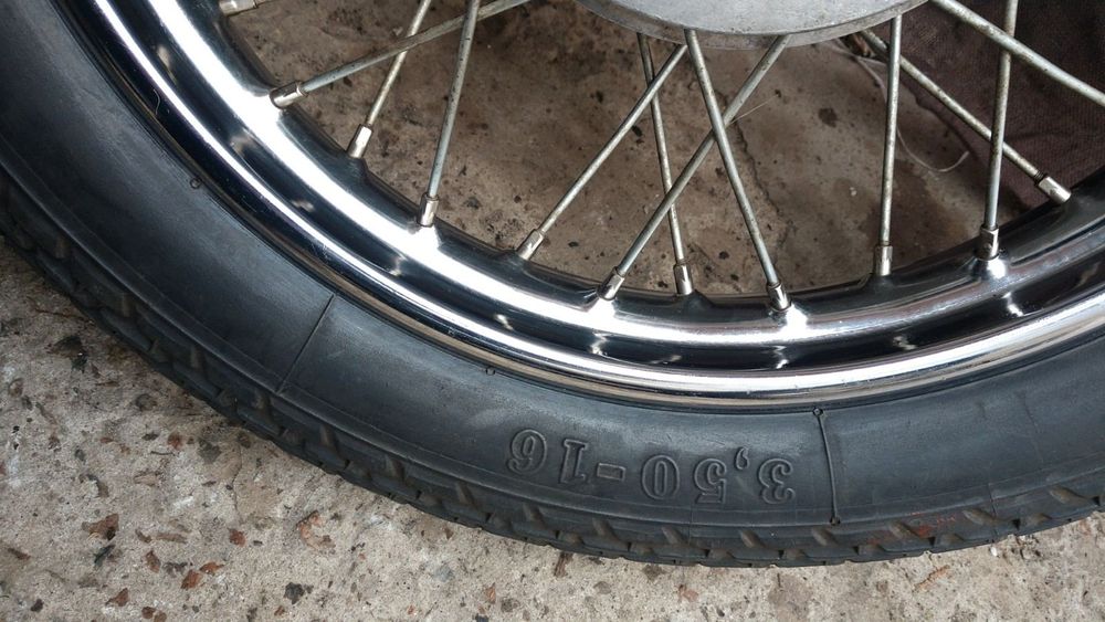 Колеса в сборе для Явы.